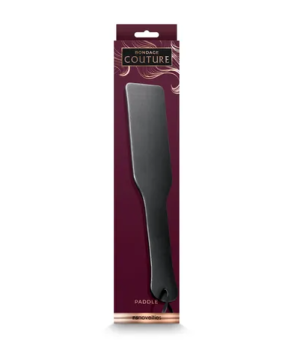 BONDAGE COUTURE PADDLE - BLACK