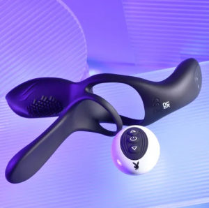 PLAYBOY PLEASURE - THE 3 WAY COCK RING