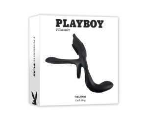PLAYBOY PLEASURE - THE 3 WAY COCK RING