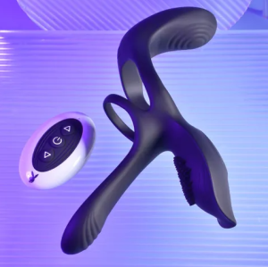 PLAYBOY PLEASURE - THE 3 WAY COCK RING