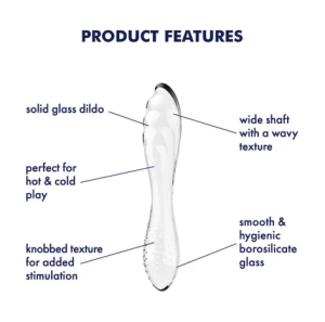 SATISFYER - DAZLING CRYSTAL 1 (CLEAR)