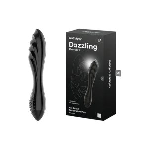 SATISFYER - DAZLING CRYSTAL 1 (BLACK)