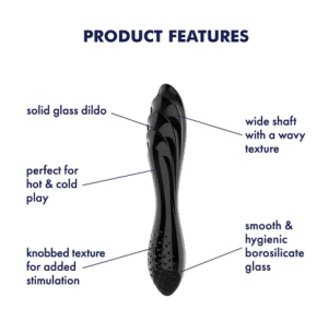 SATISFYER - DAZLING CRYSTAL 1 (BLACK)