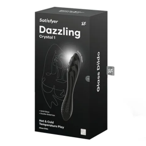 SATISFYER - DAZLING CRYSTAL 1 (BLACK)