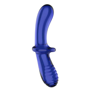 SATISFYER - DOUBLE CRYSTAL (BLUE)