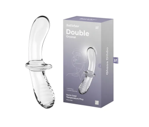 SATISFYER - DOUBLE CRYSTAL (CLEAR)