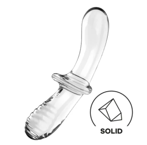 SATISFYER - DOUBLE CRYSTAL (CLEAR)