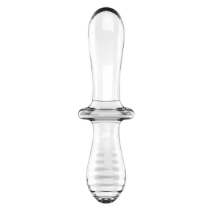 SATISFYER - DOUBLE CRYSTAL (CLEAR)