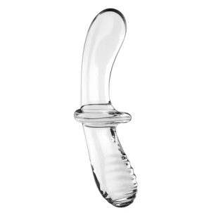 SATISFYER - DOUBLE CRYSTAL (CLEAR)
