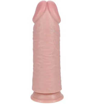 REAL ROCK 10" 25CM EXTRA THICK DILDO - FLESH