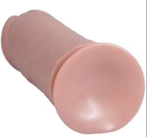 REAL ROCK 10" 25CM EXTRA THICK DILDO - FLESH