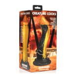 CREATURE COCKS GOLDEN SNAKE SILICONE DILDO