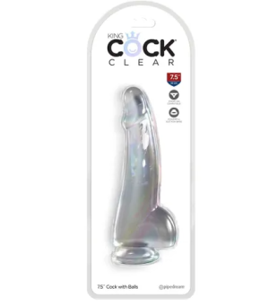 KING COCK CLEAR - 7.5'' COCK