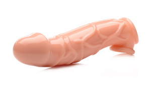 SIZE MATTERS 2" EXTENDER SLEEVE - FLESH