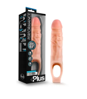 PERFORMANCE PLUS 9" SILICONE COCK SHEATH PENIS EXTENDER