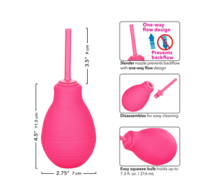 CHEEKY ONE-WAY FLOW DOUCHE - PINK