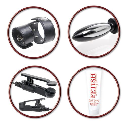FETISH FANTASY DELUX SHOCK THERAPY TRAVEL KIT