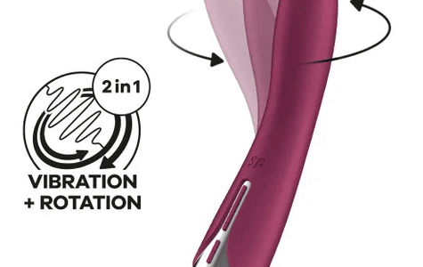 SATISFYER SPINNING VIBE 1 - RED