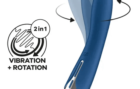 SATISFYER SPINNING VIBE 1 - BLUE