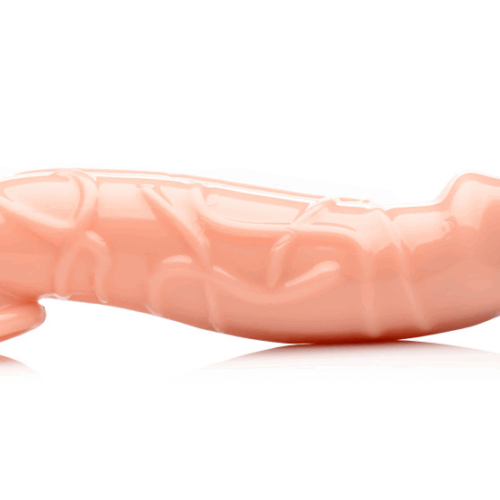 SIZE MATTERS 2" EXTENDER SLEEVE - FLESH