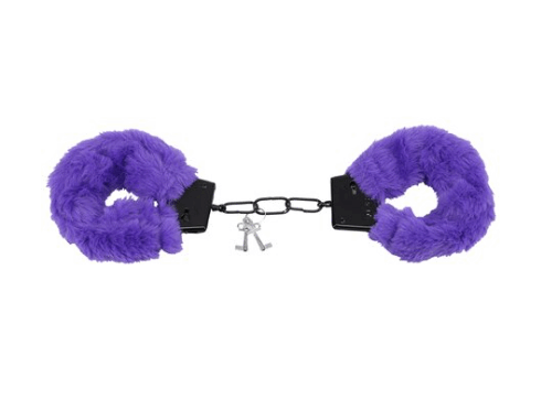 MERCI FLUFF CUFFS VIOLET