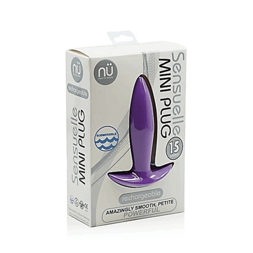 NU SENSUELLE MINI PLUG 15 FUNCTION - PURPLE