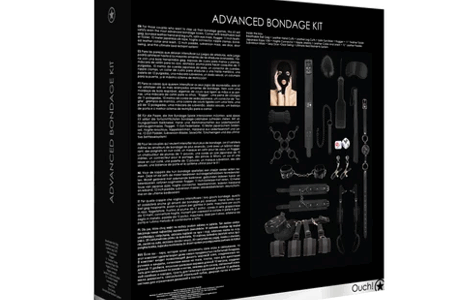 OUCH! ADVANCED BONDAGE KIT BLACK
