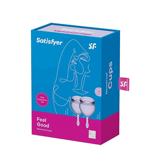 SATISFYER FEEL GOOD MENSTURAL CUP - LILLAC