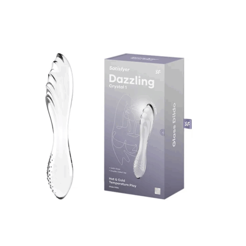 SATISFYER - DAZLING CRYSTAL 1 (CLEAR)