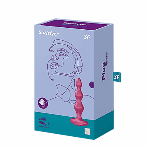 SATISFYER LOLLI PLUG 1 - BERRY