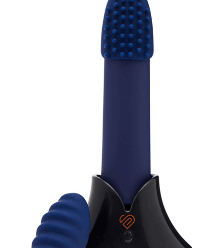 SENSUELLE POINT PLUS 20 FUNCTION BULLET - NAVY BLUE