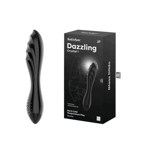SATISFYER - DAZLING CRYSTAL 1 (BLACK)
