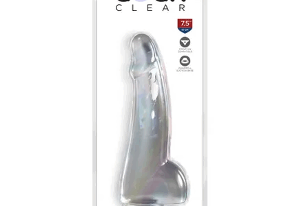 KING COCK CLEAR - 7.5'' COCK