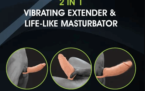 2 in 1 Vibrating Extender
