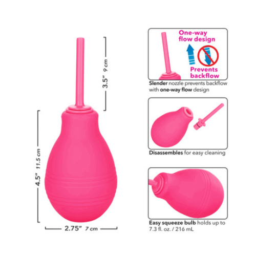 CHEEKY ONE-WAY FLOW DOUCHE - PINK
