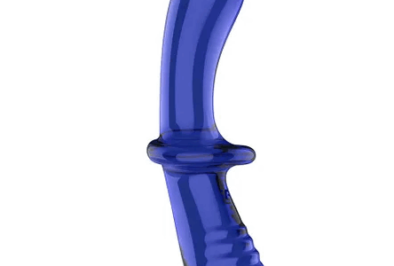 SATISFYER - DOUBLE CRYSTAL (BLUE)