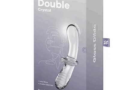 SATISFYER - DOUBLE CRYSTAL (CLEAR)