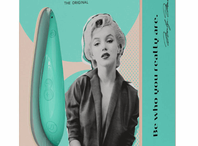 WOMANIZER MARILYN MONROE - TEAL