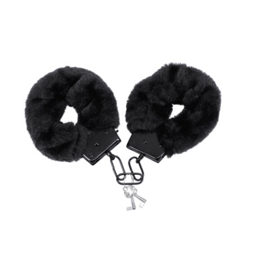 MERCI FLUFF CUFFS BLACK