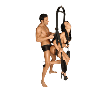 WILD SPINNING SEX SWING (LEAPORD PRINT) (PICK UP ONLY)