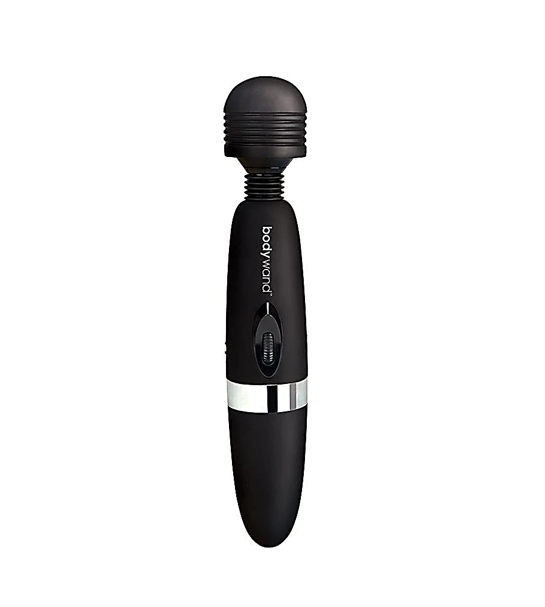 BODY WAND RECHARGEABLE MASSAGER - BLACK