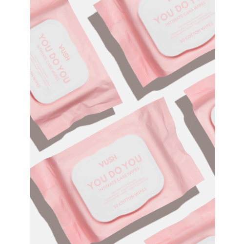 VUSH YOU DO YOU INTIMATE CARE WIPES - 30 PACK