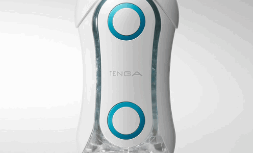 TENGA FLIP ORB - WHITE AND BLUE