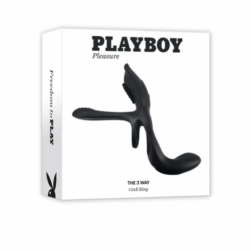 PLAYBOY PLEASURE - THE 3 WAY COCK RING