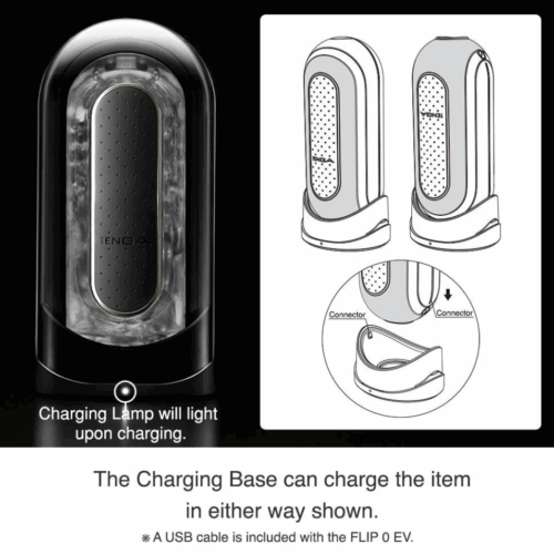 TENGA Flip 0 (ZERO) ELECTRONIC VIBRATIOIN BLACK