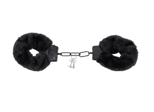 MERCI FLUFF CUFFS BLACK