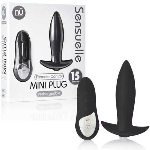NU SENSUELLE REMOTE CONTROL MINI PLUG PURPLE/BLACK