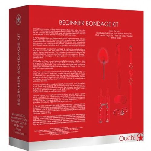BEGINNER BONDAGE KIT - RED
