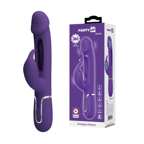 PARTY UP DAVID - SWINGING VIBE PURPLE