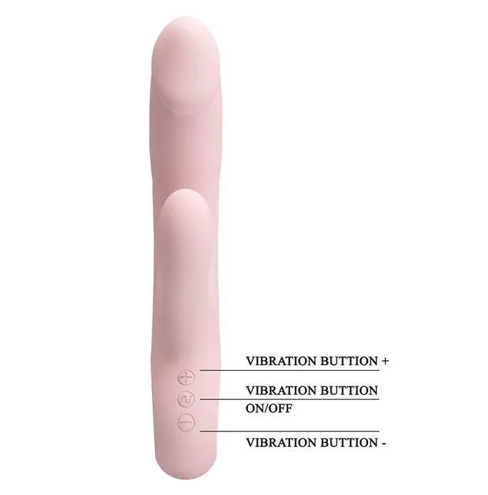 PARTY UP DAVE - RABBIT VIBRATOR PINK